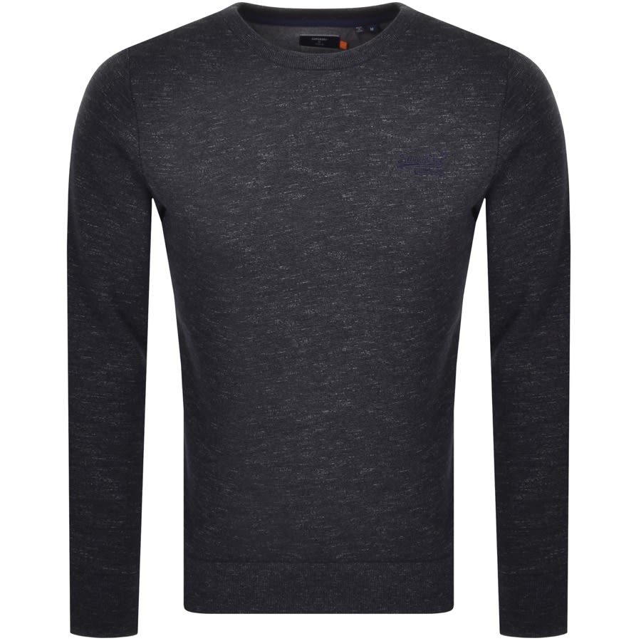 Alternative Image for ProductSuperdry Logo Sweatshirt Navy1
